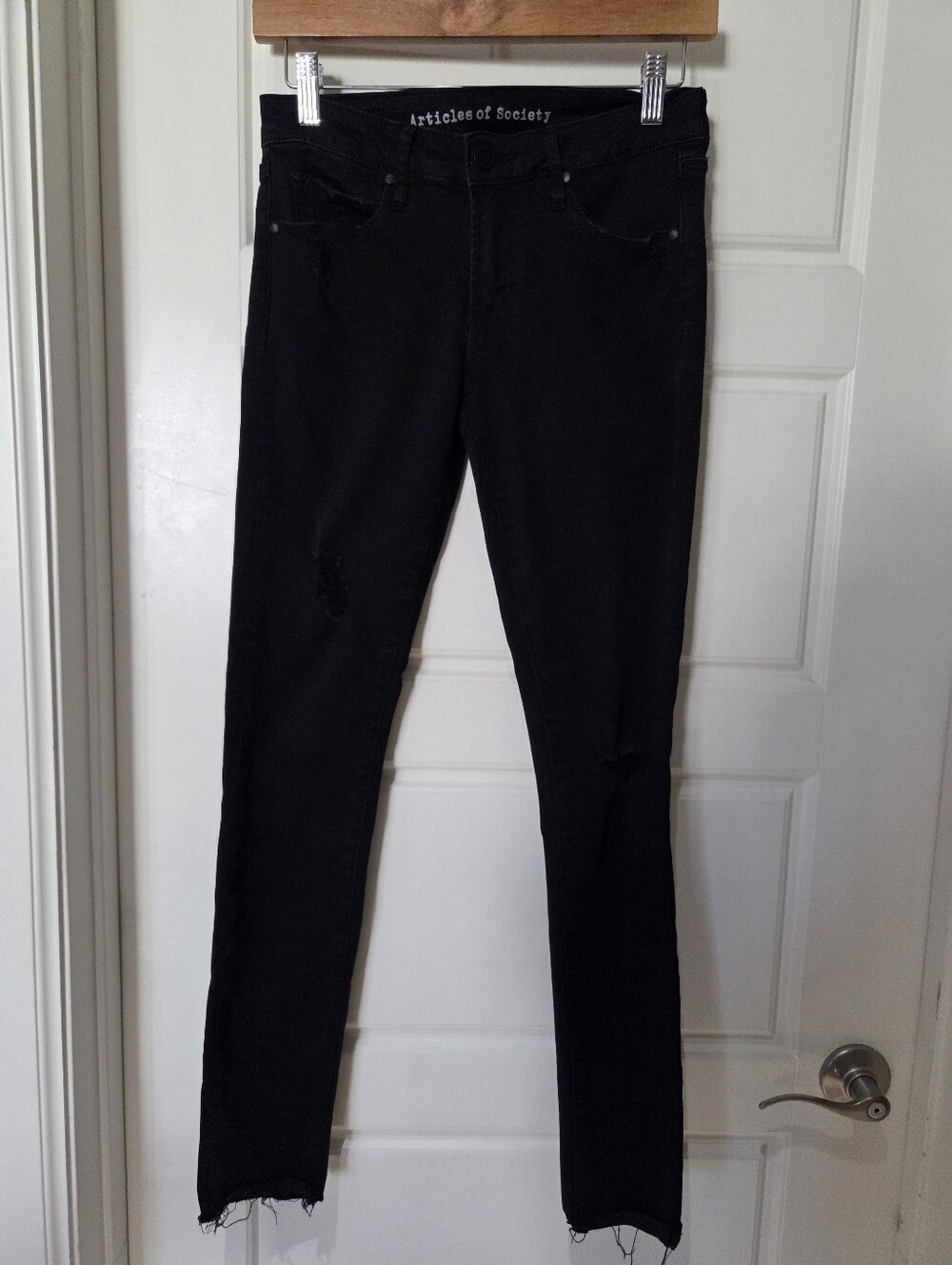 Articles Of Society The Looker  Distressed Skinny Jeans